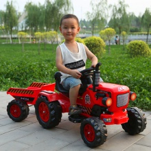 拖拉机四轮遥控可双人大人小孩玩具车生日礼物宝宝儿童电动车