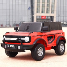 新款四轮汽车越野男女童车带遥控宝宝摇摆双驱动可坐人儿童电动车
