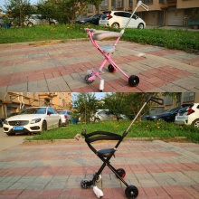 溜娃神器儿童推车折叠轻便简易带减震带娃便携带棚手推车遛娃神器