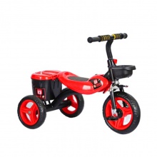 儿童新款音乐三轮车 1-5岁三轮车的简单便捷式 外卖快餐车