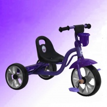 儿童三轮车1-5岁脚踏车简易小孩婴儿男女宝宝玩具三轮车