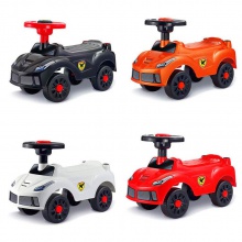 滑行靠背扭扭车 可坐人滑行扭扭车礼品玩具 卡通儿童方向盘车