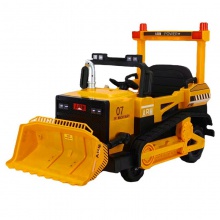 可坐双人儿童电动四轮汽车玩具推土车男女孩遥控越野车宝宝工程车