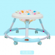 婴儿宝宝学步车 防侧翻儿童女孩男孩可坐学步车 可折叠推车