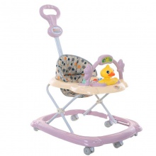 不侧翻礼品手推男女宝宝6-18个月可坐学行车 婴儿童学步车