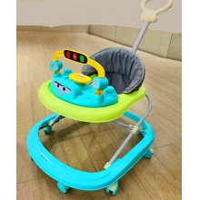 儿童学步车 8轮圆形婴儿学步车 婴儿童学步滑行车 童车玩具