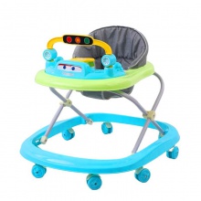 儿童学步车 8轮圆形婴儿学步车 婴儿童学步滑行车 童车玩具