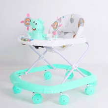 新款手推可坐起步学行车 男女孩幼儿童卡通助步车 婴儿学步车