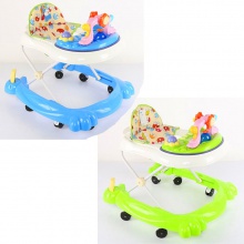 PU大轮学步车 老式设计婴儿童学步车 婴儿学步车