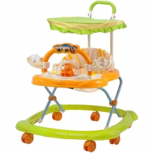 防侧翻男孩女孩学行车带音乐6-18个月 婴儿学步车 儿童学步车