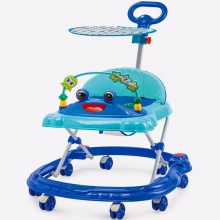 学步车防o型腿 婴儿防侧翻手推车 宝宝可坐学行车 婴儿学步车