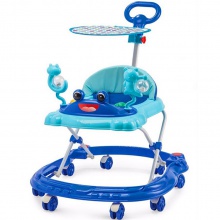 防侧翻起步车 带音乐可折叠6-18个月宝宝助步车 婴儿学步车