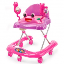 防侧翻起步车 带音乐可折叠6-18个月宝宝助步车 婴儿学步车