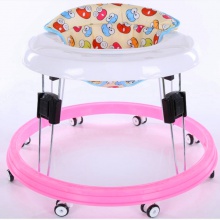 新款儿童起步学步车 带360度万向轮的高品质充气婴儿学步车