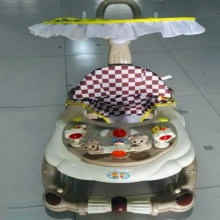 防o型腿侧翻女孩手推可坐儿童男宝宝起步学行车 婴儿学步车