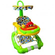 防o型腿侧翻女孩手推可坐儿童男宝宝起步学行车 婴儿学步车