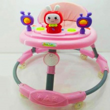 音乐宝宝折叠车 6/7-18个月防侧翻防O形腿助步车 婴儿学步车