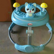 音乐宝宝折叠车 6/7-18个月防侧翻防O形腿助步车 婴儿学步车
