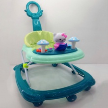 婴儿助步学行车 防侧翻推把玩具车 儿童学步车