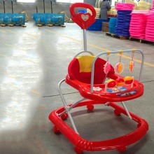 婴儿助步学行车 防侧翻推把玩具车 儿童学步车