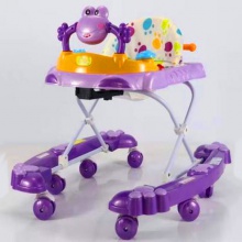 防o型腿防侧翻走路可坐女孩男宝宝儿童学步车 婴儿学步车