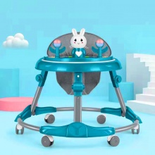 静音轮可坐可推宝宝滑行学步车 婴儿学步车 防侧翻儿童学步车