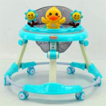 静音轮儿童三合一岁折叠多用型防侧翻童车 宝宝助步车 婴儿学步车