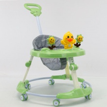 推柄一键折叠学步车 带音乐学步车 新款婴儿学步车