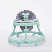 时尚设计塑料玩具婴儿学步车 耐磨静音轮婴儿学步车