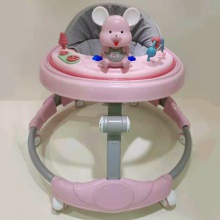 时尚设计塑料玩具婴儿学步车 耐磨静音轮婴儿学步车