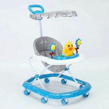 防侧翻6/7-18个月手推可坐折叠男女孩 婴儿幼儿童宝宝学步车