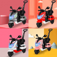 男女宝宝双驱可坐人小孩充电遥控车玩具童车儿童摩托车电动三轮车