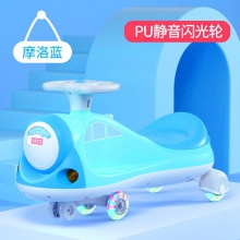 音乐宝宝溜溜车3-6岁滑步静音轮摇摆妞妞滑行车万向轮儿童扭扭车
