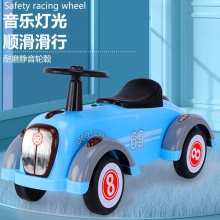 儿童无脚踏4岁6岁扭扭幼儿滑行宝宝学步四轮锻炼助步车老爷平衡车