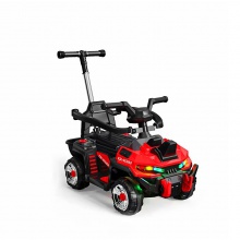 新款音乐灯光儿童电汽车 时尚喷雾款玩具车 遥控自驾滑行电汽车