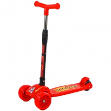 一键折叠儿童溜溜车 2-10岁儿童地摊三轮滑行车 儿童滑板车