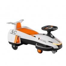 防侧翻溜溜车静音万向轮 高档大人可坐宝宝摇摆车 儿童扭扭电动车