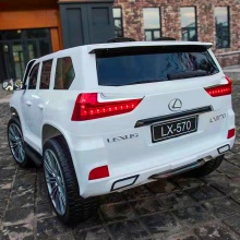 新款儿童电动汽车 大号越野四驱双开门霸气双座玩具车可坐人