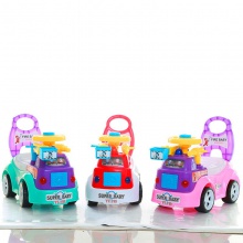 助步车四轮学步车 儿童滑行车扭扭车溜溜童车 消防车滑行车