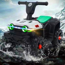 宝宝四轮越野车 1-3岁小孩遥控玩具汽车可坐人童车 儿童电动车