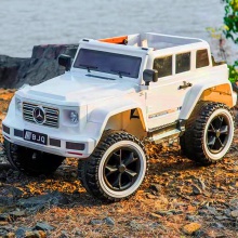 四轮可坐人玩具车 四驱越野车 带遥控宝宝电瓶车 儿童电动吉普车