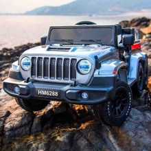 宝宝四轮四驱越野车双人小孩遥控玩具汽车可坐大人童车儿童电动车