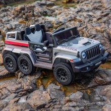 宝宝四轮四驱越野车双人小孩遥控玩具汽车可坐大人童车儿童电动车