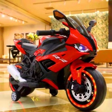 3-10岁小孩充电玩具车 宝宝可坐人两轮摩托 大号儿童电动摩托车