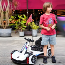 新款儿童电动车 四轮漂移车男女孩可坐人2-10岁童车 儿童卡丁车