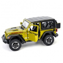 1:20仿真JEEP吉普牧马人车模型越野车合金玩具车男孩模型玩具