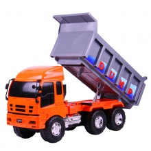 儿童运输大货车卡车大号惯性翻斗车模型男孩玩具车6岁工程车