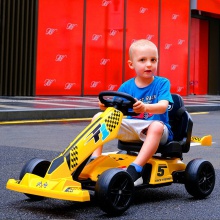 儿童四轮电动车 2-8岁运动健身玩具车 缓启动儿童早教卡丁车