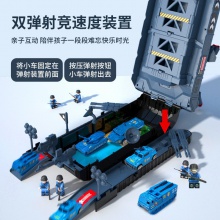 男孩早教音乐变形收纳轨道合金惯性车军事坦克模型儿童坦克玩具车
