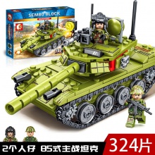 军事主战坦克航天发射火箭飞船儿童益智拼装积木玩具